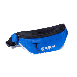 Yamaha Paddock Blue vyölaukku on ihanteellinen henkilökohtaisten tavaroiden, kuten puhelimen, avainten, lompakon ja muiden kuljettamiseen. 